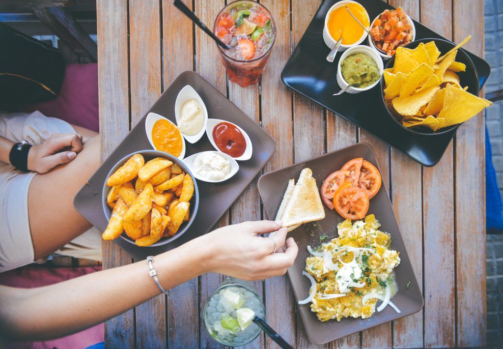 food-salad-restaurant-person Lunchtime hotspots for the Greensboro Courthouse