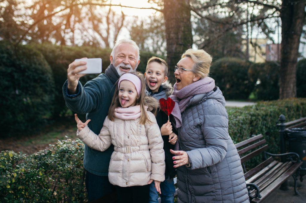 Family walk Ask Carolyn: Can I get social security benefits for my grandchildren?