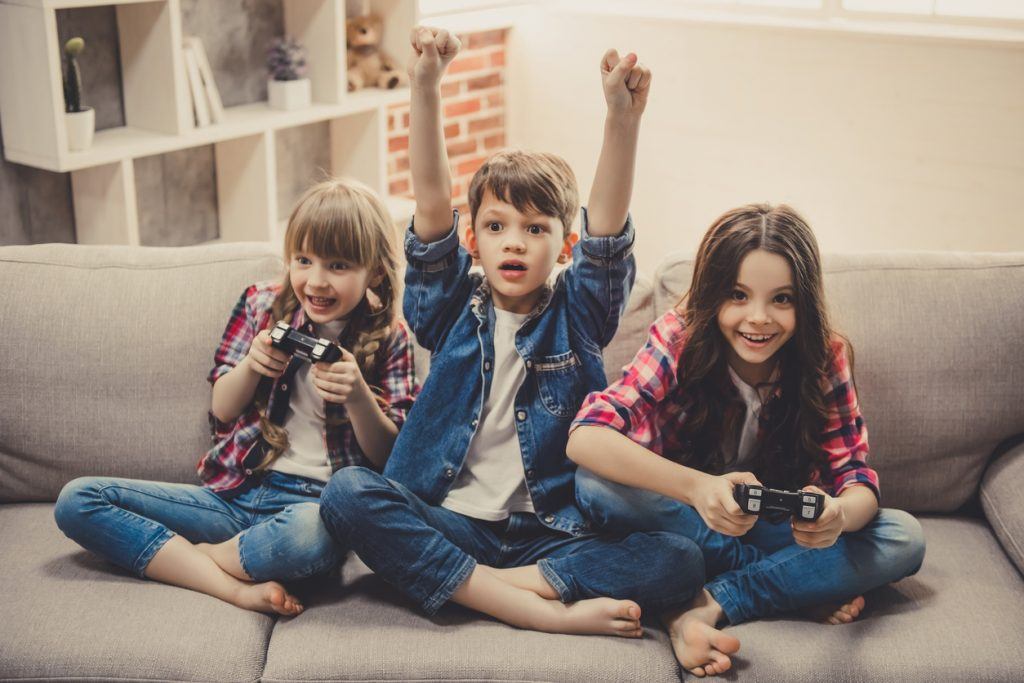 Kids having fun For a Healthy Summer, Limit Kids’ Gaming