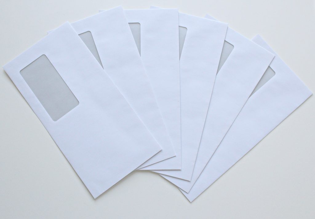 Canva - High Angle View of Paper Against White Background “Return to Sender”